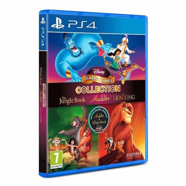 Disney Ps4 Classic Games Collection The Jungle Book Alad And Tlk Flerfarvet