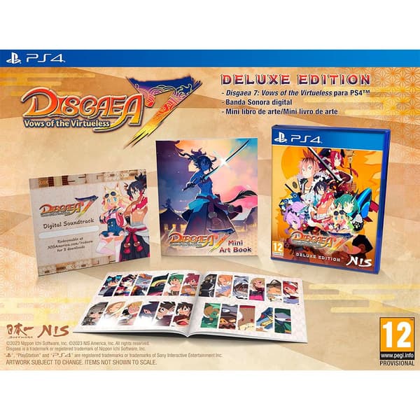 Nis America Ps4 Disgaea 7 Vows Of The Virtueless Deluxe Edition Flerfarvet PAL