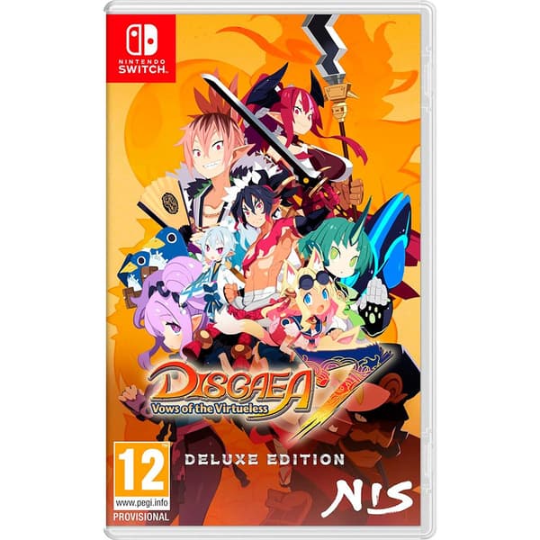 Nis America Switch Disgaea 7 Vows Of The Virtueless Deluxe Edition Kirkas PAL