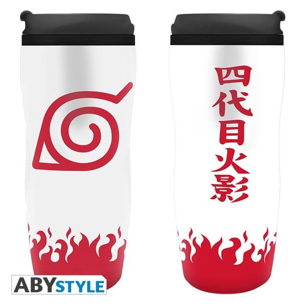 ABYSTYLE NARUTO SHIPPUDEN Travel Mug Yondaime Hokage