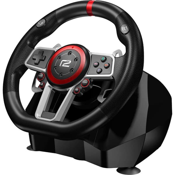 Ready2gaming Rat Og Pedaler R2gracingwheelpro Sort