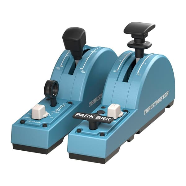 Thrustmaster Airbus Edition Pc Add-on Joystick Tca Quadrant Blå