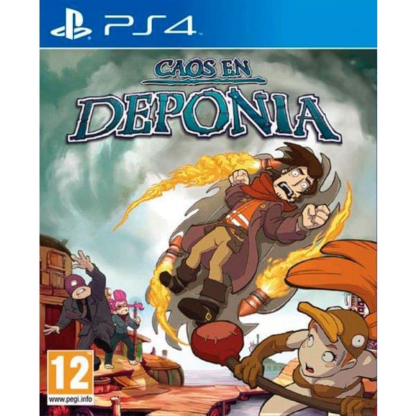 Meridiem Games I Lossepladsen Ps4 Caos Flerfarvet