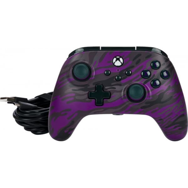 PowerA Advantage Wired Controller spilcontroller, Purple Camo, Xbox