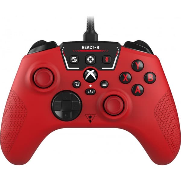 Turtle Beach React-R -langallinen peliohjain, punainen, Xbox / PC