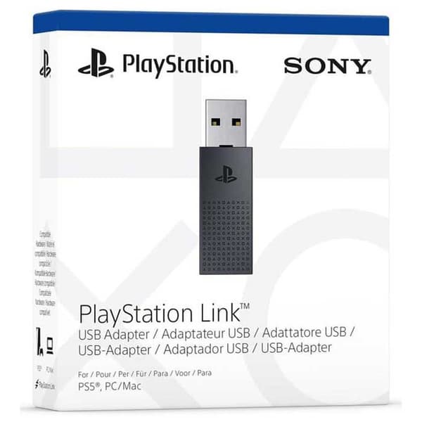 Playstation Usb-sovitin Link Hopeinen