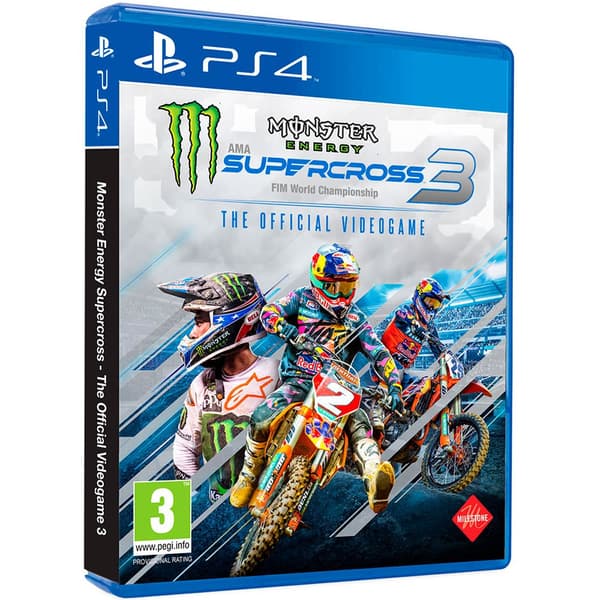 Bandai Namco Ps4 Monster Energy Supercross Flerfärgad PAL