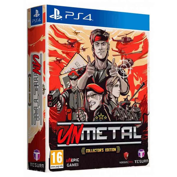 Tesura Games Ps4 Unmetal Collector Edition