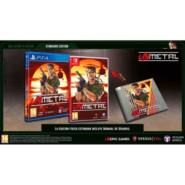 Tesura Games Ps4 Unmetal