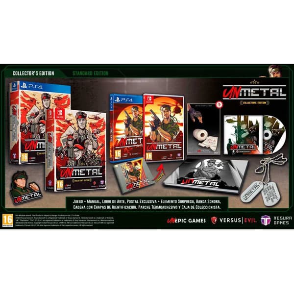 Playasia Switch Unmetal Collector Edition