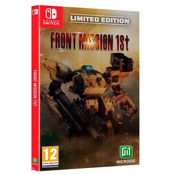 Microids Switch Front Mission 1st Limited Edition
