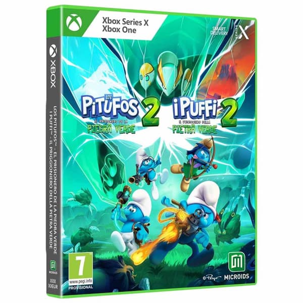 Microids Xbox Series X Los Pitufos 2 The Prisoner Of The Green Stone