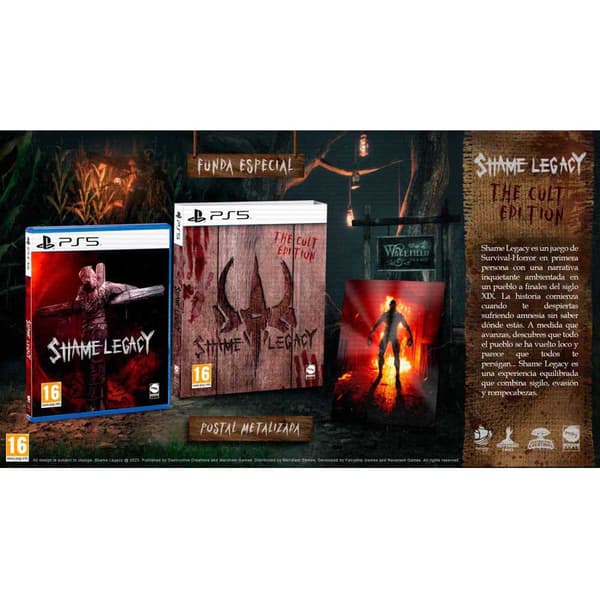 Meridiem Games Ps5 Shame Legacy The Cult Edition Brun
