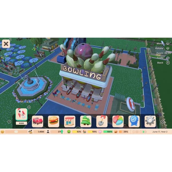 Atari Ps5 Rollercoaster Tycoon Adventures Deluxe
