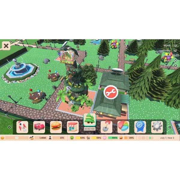Atari Ps5 Rollercoaster Tycoon Adventures Deluxe