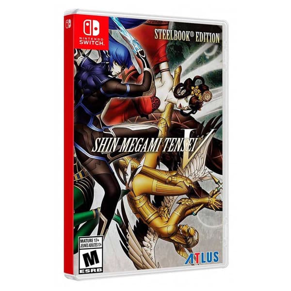 Atlus Switch Shin Megami Tensei 5 V Steelbook Launch Edition Imp Usa
