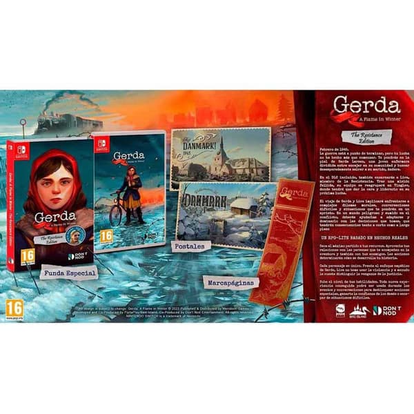 Don´t Nod Switch Gerda A Flame In Winter The Resistance Edition
