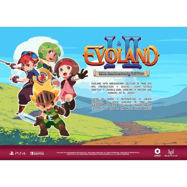 Selecta Vision Ps4 Evoland I + Ii 10th Anniversary Edition