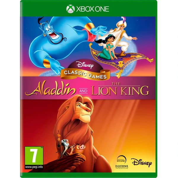 Meridiem Games Xbox Disney Classic:alddín+el Rey León Flerfarvet PAL