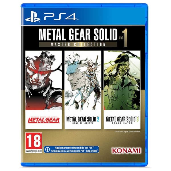 Konami Ps4 Metal Gear Solid Master Collection Volumen 1