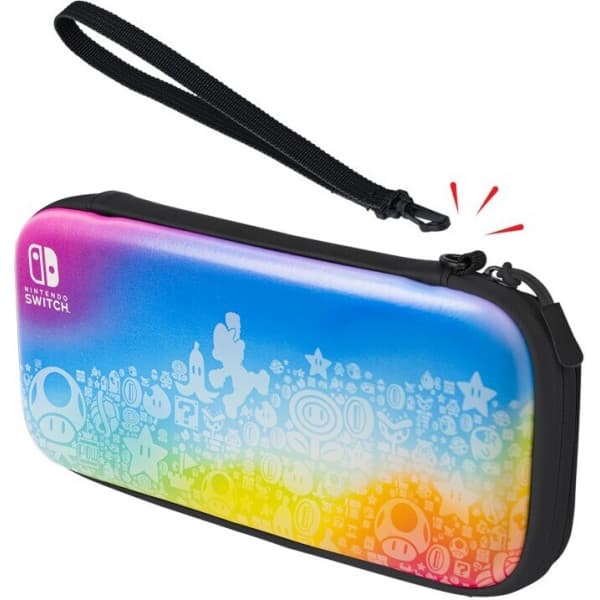 PDP Slim Deluxe Travel Case – Star Spectrum -suojakotelo, Switch