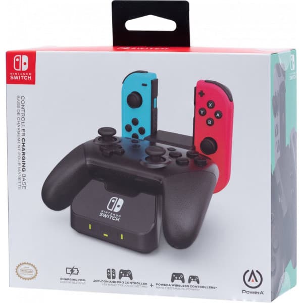 PowerA Controller Charging Base - opladningsdock til controller, Switch