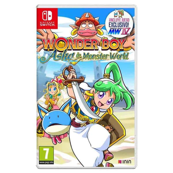 Toy Planet Switch Wonder Boy Asha In Monster World Monivärinen PAL