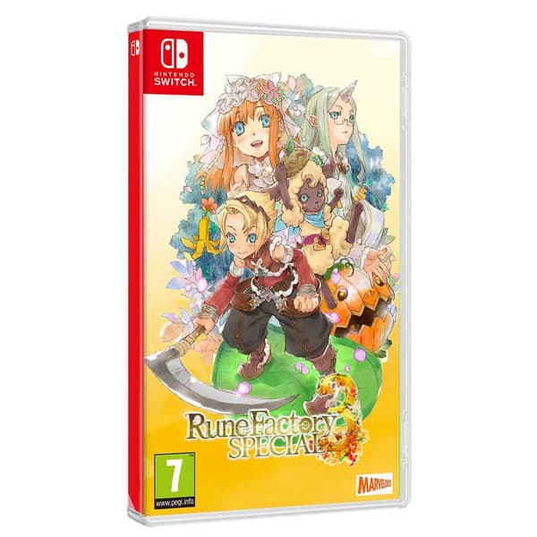 Marvelous Switch Rune Factory 3 Edición Standard Transparent