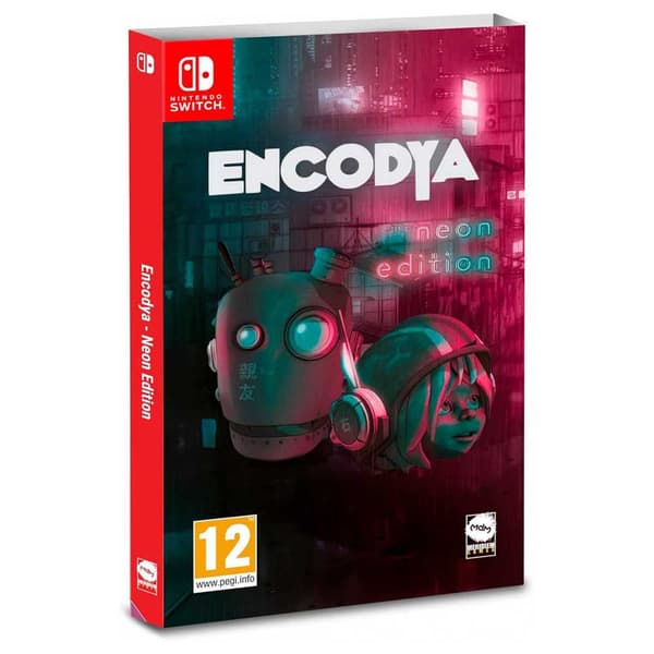 Meridiem Games Switch Encodya Neon Edition Durchsichtig