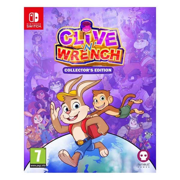 Numskull Games Switch Clive N Wrench Collector Edition Transparent