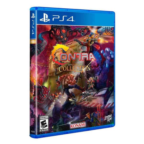 Limited Run Ps4 Contra Anniversary Collection Import Usa
