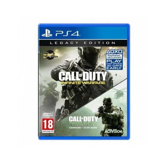 Activision Ps4 Call Of Duty Infinite Warfare Legacy + Modern Warfare Imp Uk Kirkas