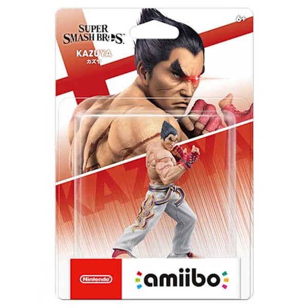 Nintendo Amiibo Kazuya Super Smash Bros 19 Cm Valkoinen
