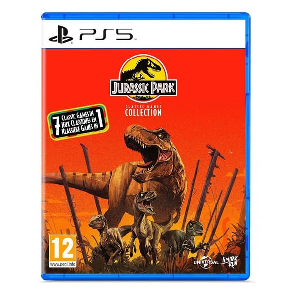 Limited Run Ps5 Jurassic Park Classic Games Collection