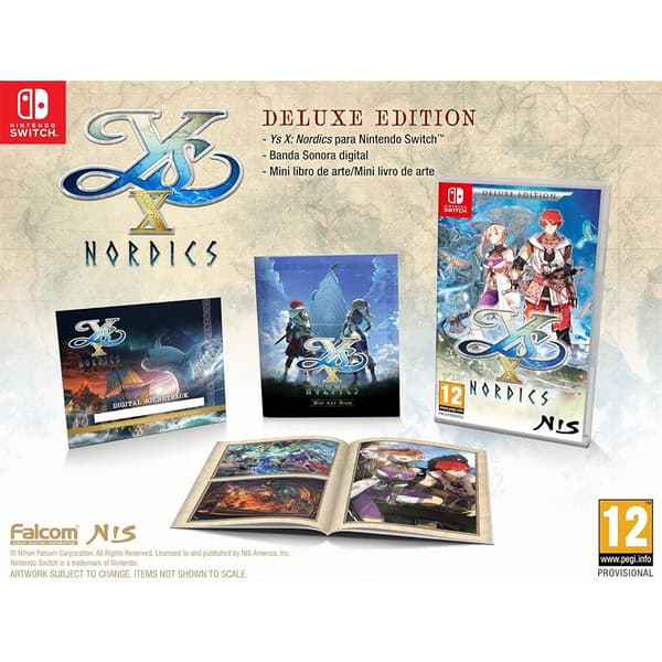 Nis Switch Ys X: Nordics-deluxe Edition