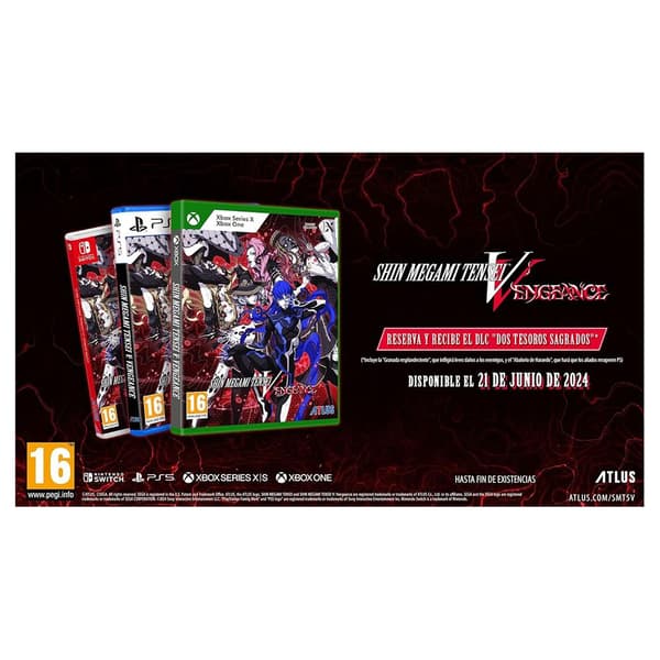 Atlus Switch Shin Megami Tensei V: Vengeance Standard Edition