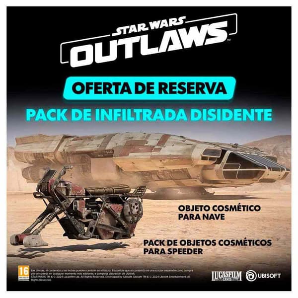 Ubisoft Xbox Series X Star Wars: Outlaws Gold Edition