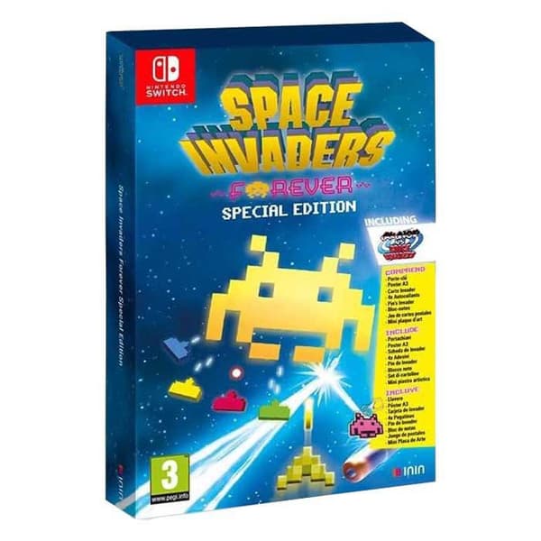 Tesura Games Space Invaders Forever Specialutgåva Switch