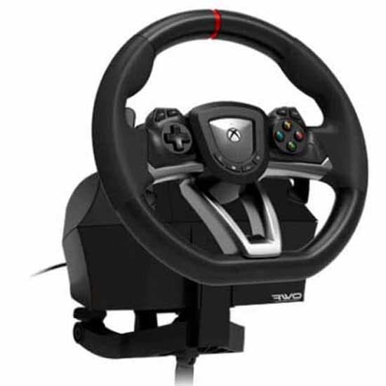 Hori Racing Wheel Overdrive Ohjauspyörä Ja Polkimet Hopeinen