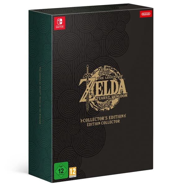 Nintendo Special Limited Edition Switch The Legend Of Zelda Tears Of The Kingdom Gylden Europe PAL