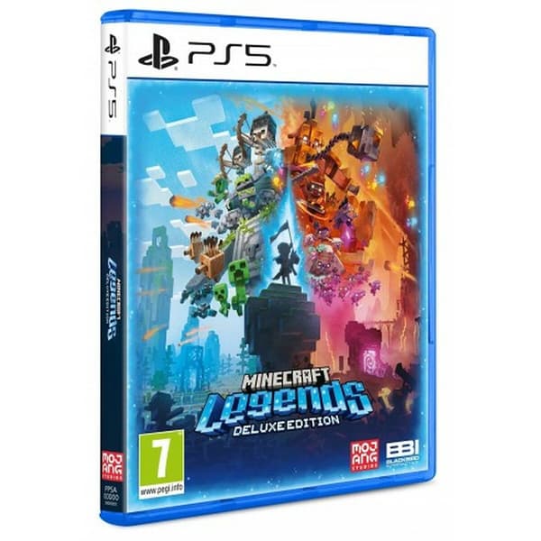 Meridiem Games Ps5 Ps5 Minecraft Legends Deluxe Edition Blå PAL