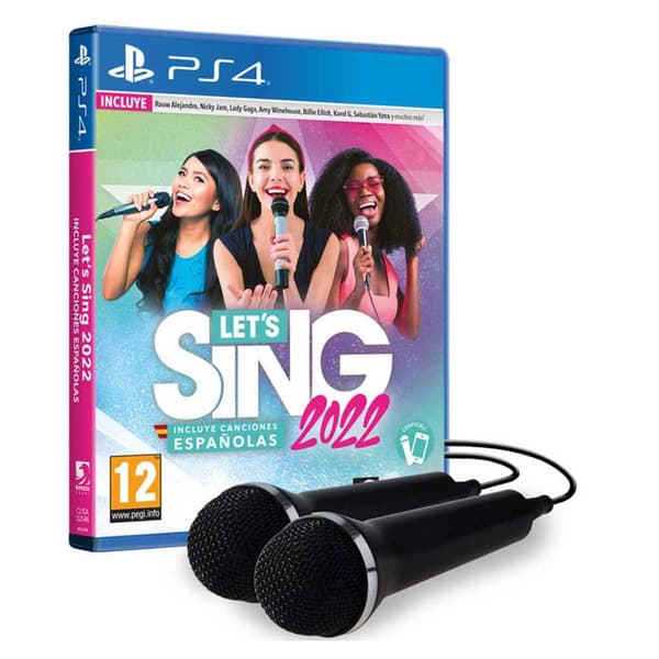 Playstation Games Ps4 Lets Sing 2022 Flerfarvet