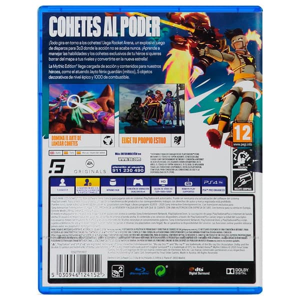 Playstation Games Ps4 Rocket Arena Mythic Edition Flerfärgad PAL