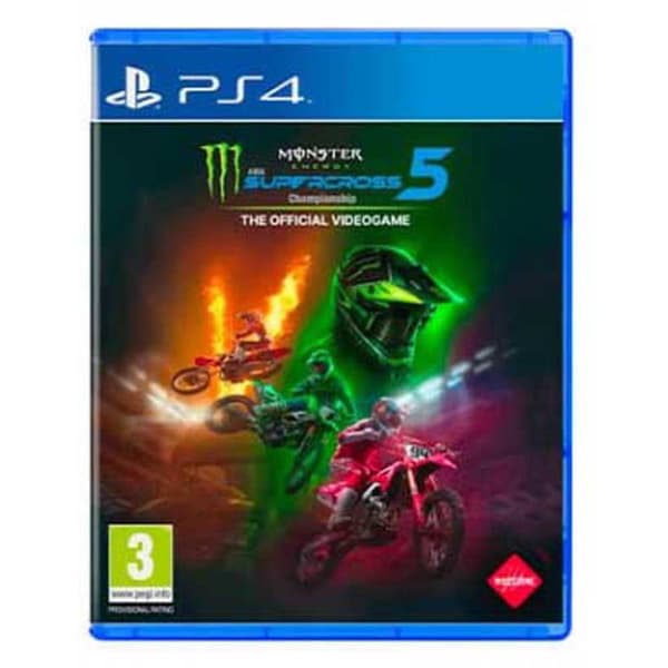 Playstation Games Ps4 Monster Energy Supercross Flerfarvet PAL