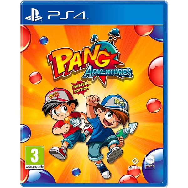 Playstation Games Ps4 Pang Adventures Buster Edition Flerfärgad