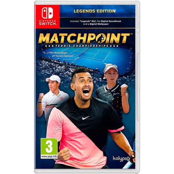 Nintendo Games Switch Matchpoint Tennis Championship Kirkas PAL