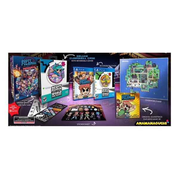 Playstation Games Ps4 Scott Pilgrim Vs. The World: The Game Classic Edition Imp Uk