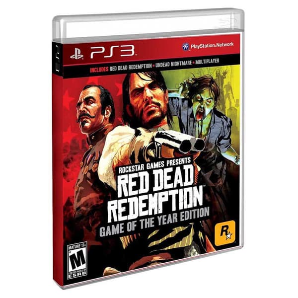 Playstation Games Ps3 Red Dead Redemption Goty Imp Usa Transparent
