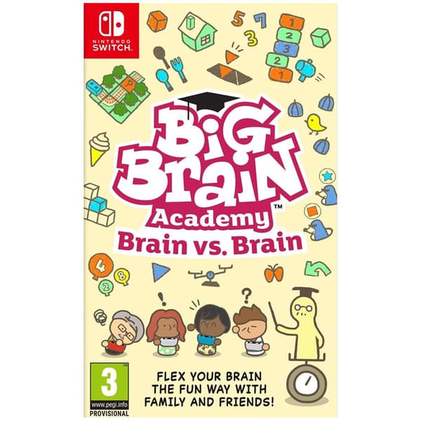 Nintendo Games Switch Big Brain Academy Brain Vs. Brain  PAL
