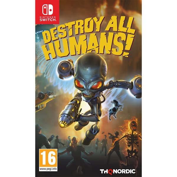 Nintendo Games Switch Destroy All Humans  PAL